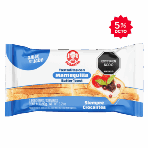 Tostaditas Mantequilla Susanita x 90gr