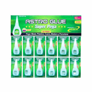 Pegante Astro Glue Cartón x 12 Unds - 8gr