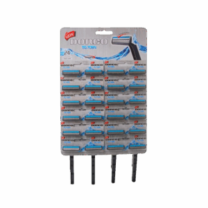 Maquina de Afeitar Dorco Doble Hoja Cartón x 24 Unds