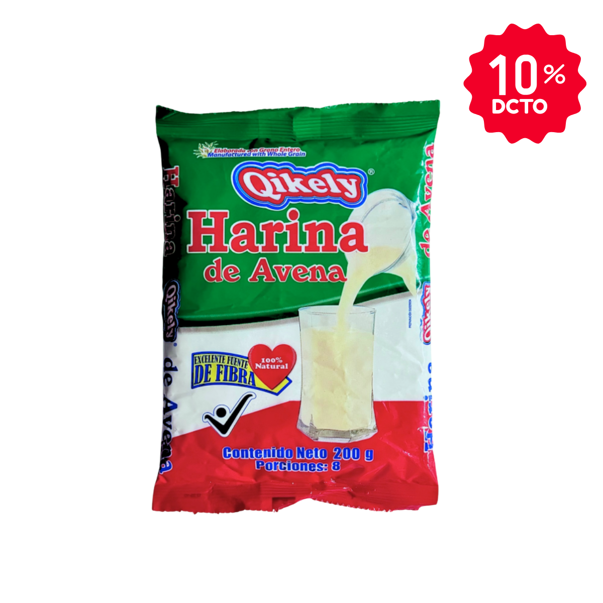 Avena Molida Qikely 200gr