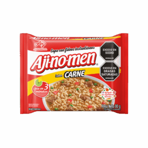 Sopa con fideos instantánea Ajinomen Carne 80 gr
