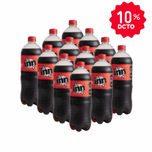 Paca Gaseosa Cola Negra Inn x 12 Unds - 1000 ml