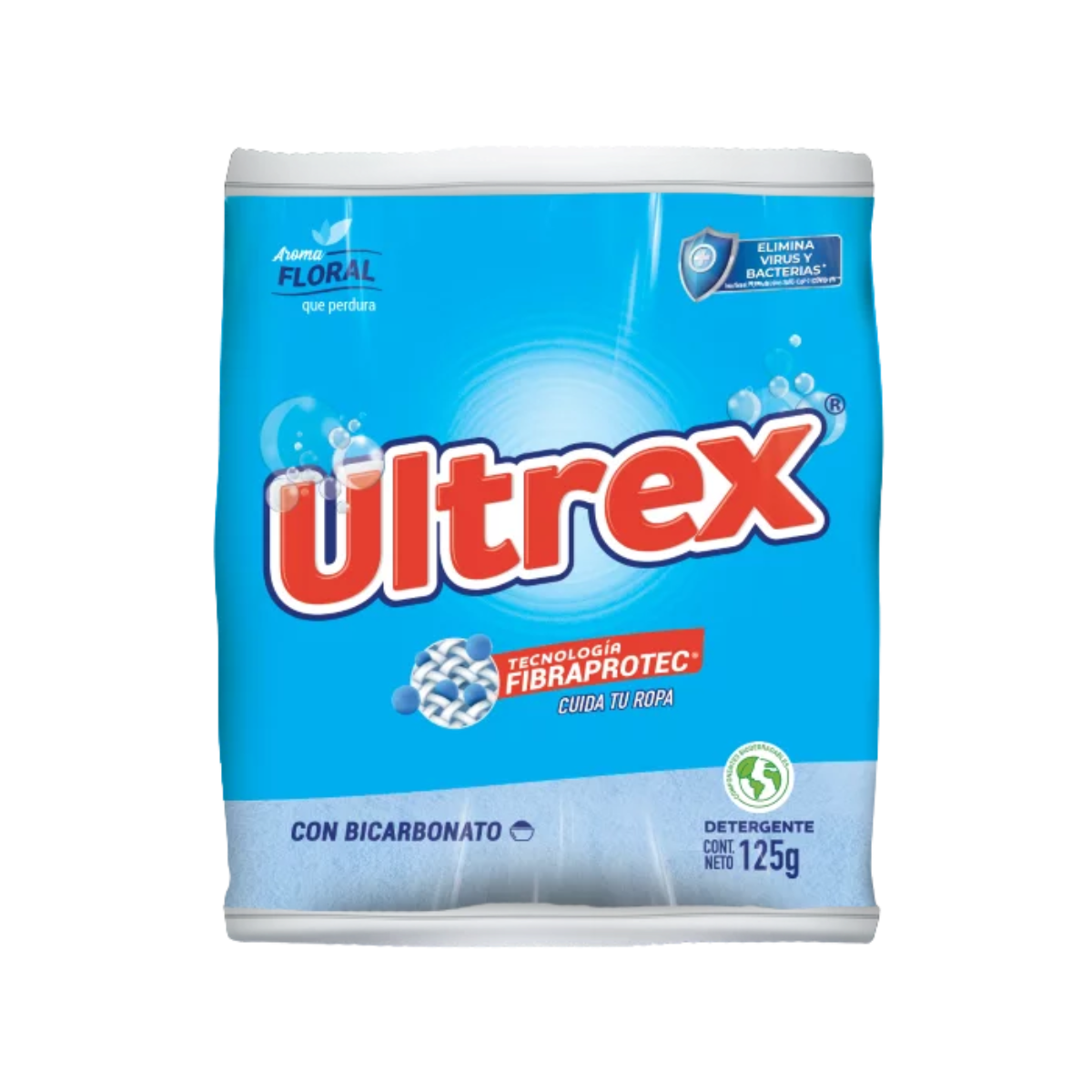 Jabón en Polvo para la Ropa Ultrex Bolsa x 125 gr