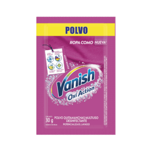 Quita Manchas en Polvo Vanish Ropa Color x Sobre 30gr