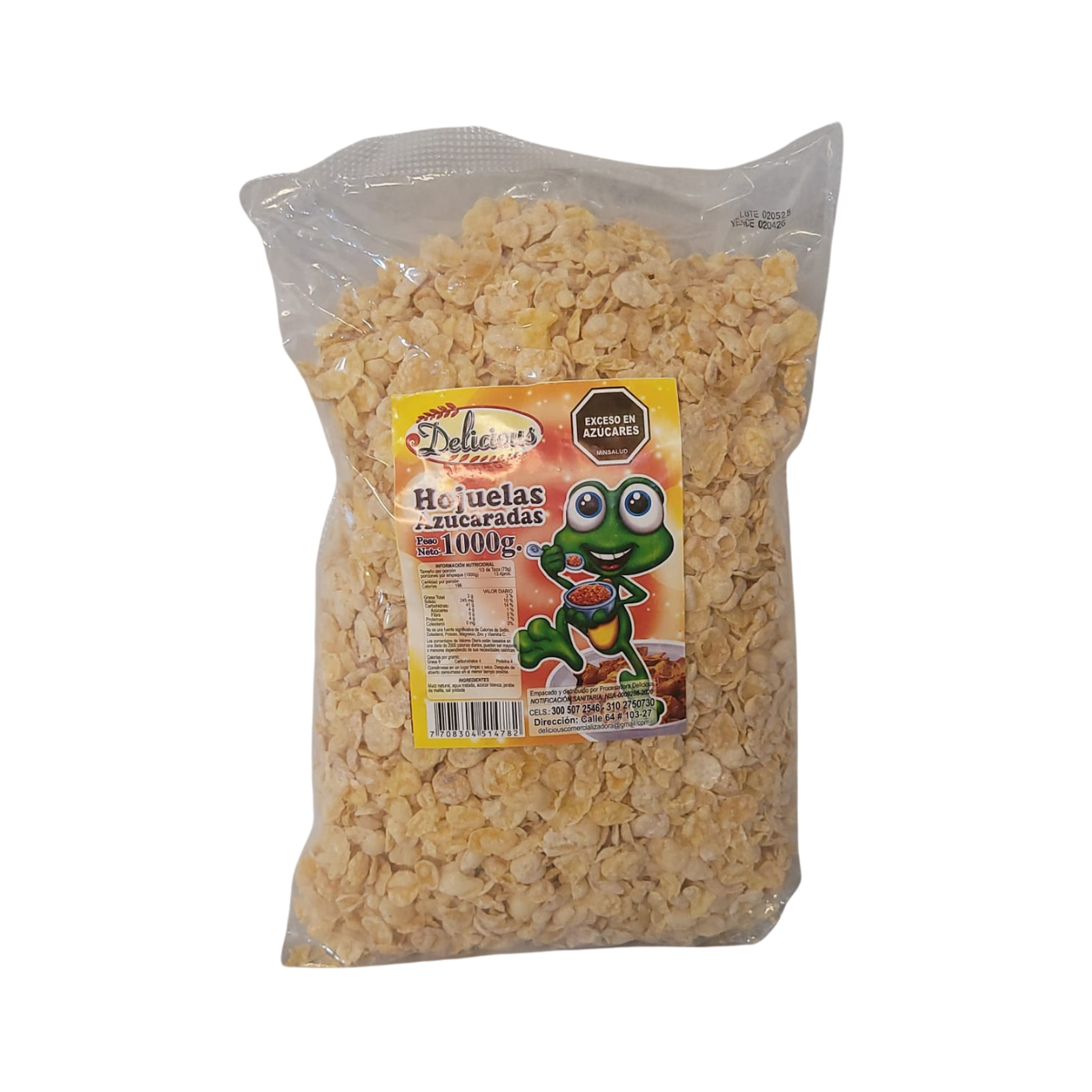 Hojuelas Azucaradas Delicious x 1000gr